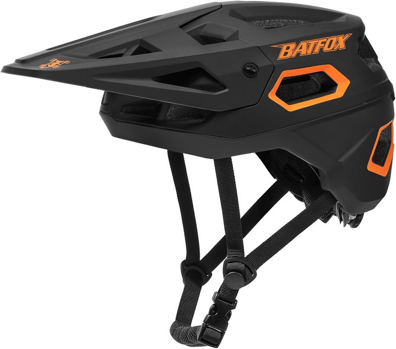 BATFOX Bike Helmet,Mountain Bike Helmet Helmets for Men Women Adults Youth - Image 1